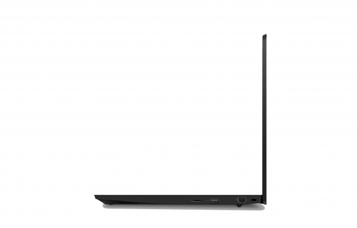 Laptop Lenovo ThinkPad E590 czarny - widok prawej strony