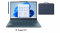 2w1 Lenovo Yoga 7 Gen 11 14AGP11 Turkusowy W11H Copilot + Yoga Tote Sleeve 14 (Blue) + Yoga Pen Gen 2 with Case (Tidal Teal) 