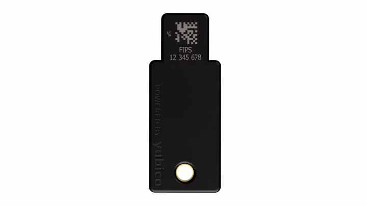 Klucz sprzętowy Yubico YubiKey 5 NFC FIPS USB-A (zestaw 5 szt.) - 8880001132 2