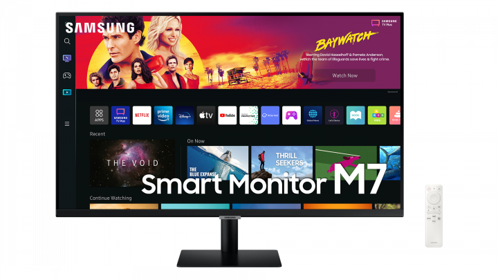 Monitor Samsung Smart M7 LS32BM700UUXEN - widok frontu