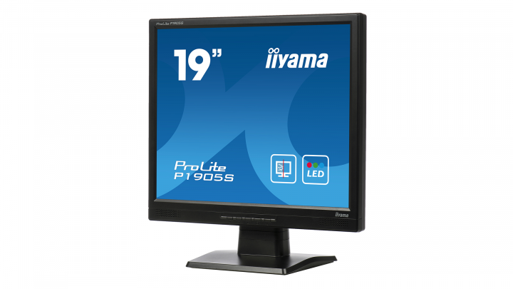 Monitor IIYAMA ProLite P1905S-B2 - widok frontu prawej strony