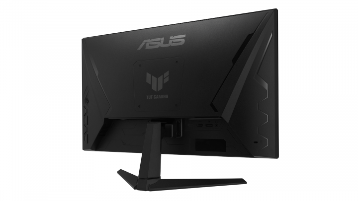 Monitor ASUS TUF Gaming VG249QM1A - widok z tyłu prawej strony