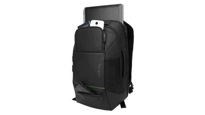 Plecak do laptopa Targus Balance TSB921EU 156 czarny - przód prawa strona