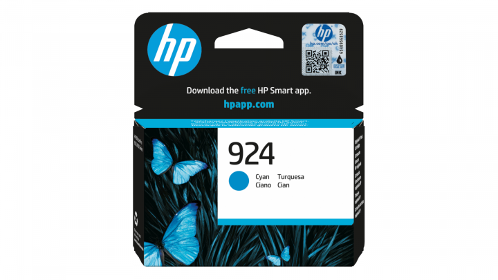 Tusz HP 924 błękitny 4K0U3NE