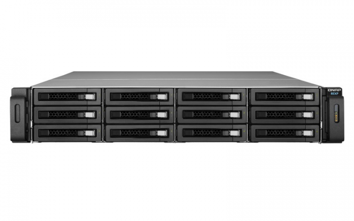 Moduł rozszerzający NAS QNAP REXP-1220U-RP - widok frontu