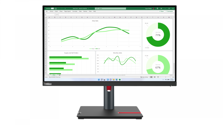 Monitor Lenovo ThinkVision P24h-30 63B3GAT6EU