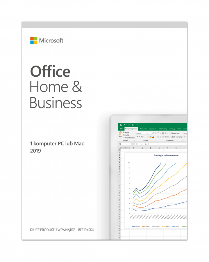 Office Home and Business 2019 - widok frontu