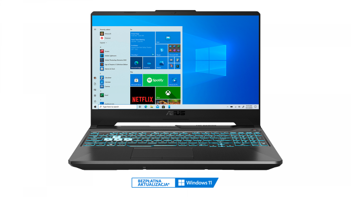TUF GAMING F15 FX506HCB W10H - przód