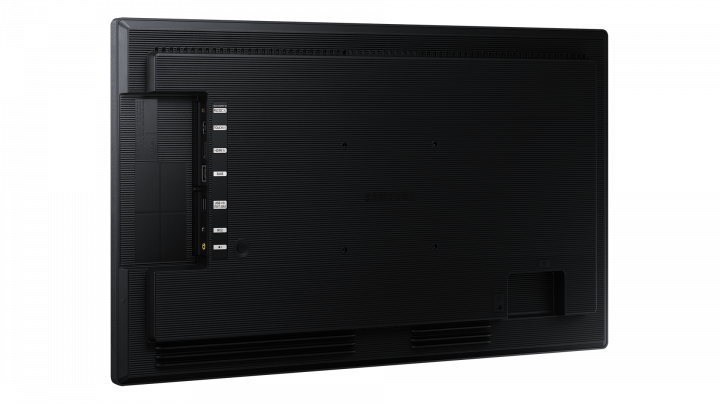 Monitor Samsung 24 QB24R-T LH24QBRTBGCXEN - widok z tyłu lewej strony