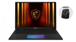 Laptop MSI Titan 18 HX AI A2XWIG-220PL Ultra 9 285HX 18" UHD+ MiniLED 120Hz 64GB 2x2000SSD RTX5080 DLSS 4 W11Pro
