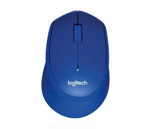 Mysz bezprzewodowa Logitech M330 Silent Plus optyczna niebieska 910-004910