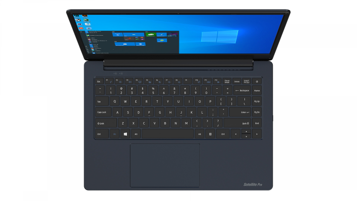 Satellite Pro C40-H W10P-widok z góry