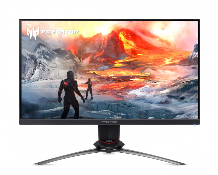 Monitor Acer Predator XB273Xbmiprzx czarny - widok frontu