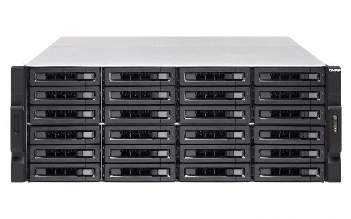 Serwer NAS QNAP TS-2483XU-RP-E2136 - widok frontu