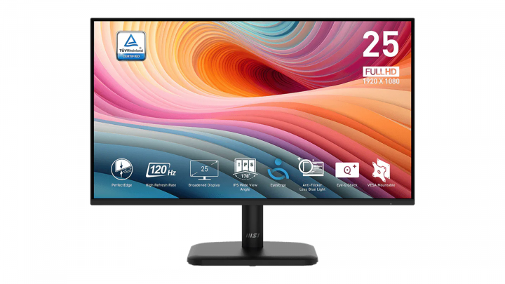 Monitor MSI PRO MP251L E2 24,5" FHD 120Hz