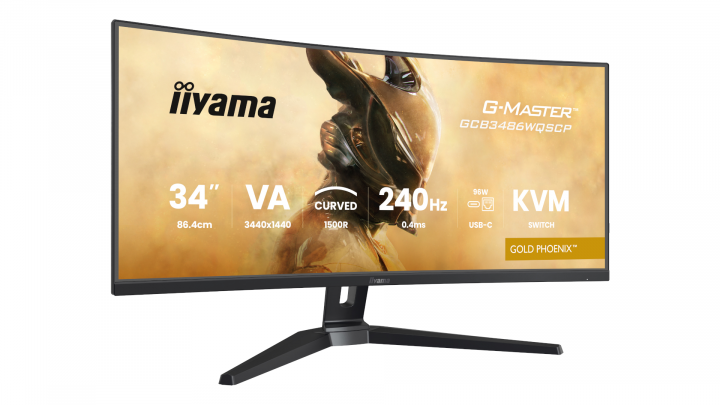 Monitor iiyama G-Master Curved GCB3486WQSCP-B1 2