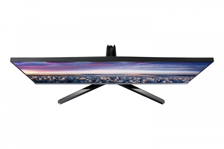 Monitor Samsung LS24R350FHUXEN czarny - widok z góry