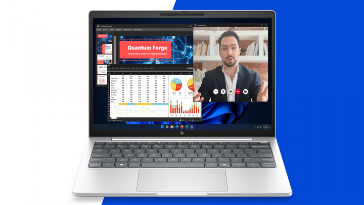 Laptop HP EliteBook 8 G2i 13 Srebrny 2