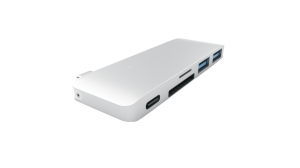 Hub Satechi Type-C USB Passthrough Hub srebrny - ST-TCUPS