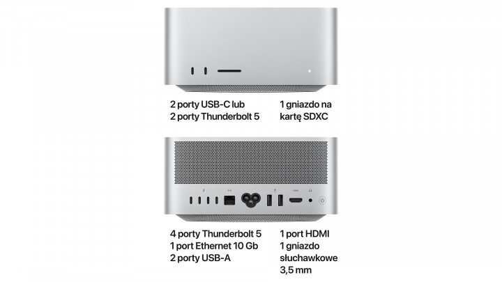 Komputer Apple Mac Studio M4 Max i M3 Ultra 2