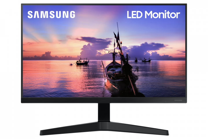 Monitor Samsung LF24T350FHUXEN - widok frontu