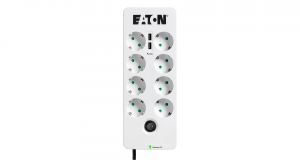 Listwa antyprzepięciowa Eaton 8xSchuko Tel@ 2xUSB 1,5m PB8TUD