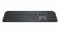 Klawiatura bezprzewodowa Logitech MX Keys Illuminated czarna 920-009415 - widok frontu