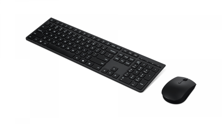 Zestaw bezprzewodowy Klawiatura i Mysz Lenovo Professional Wireless Rechargeable Combo AI US Euro 4X31R64351 3