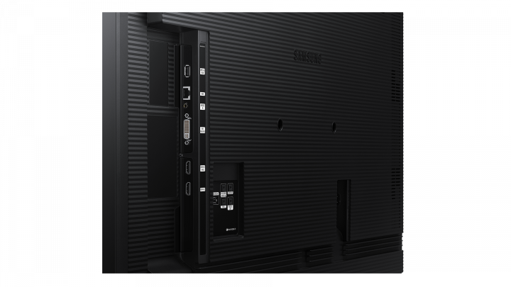 Monitor Samsung 55 QB55R-B LH55QBRBBGCXEN - widok portów