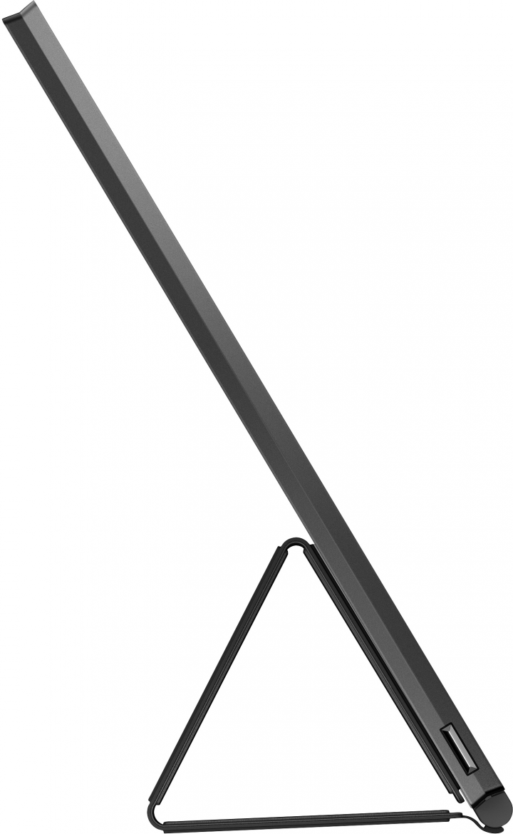 Monitor HP S14 3HX46AA EliteDisplay czarny - widok lewej strony