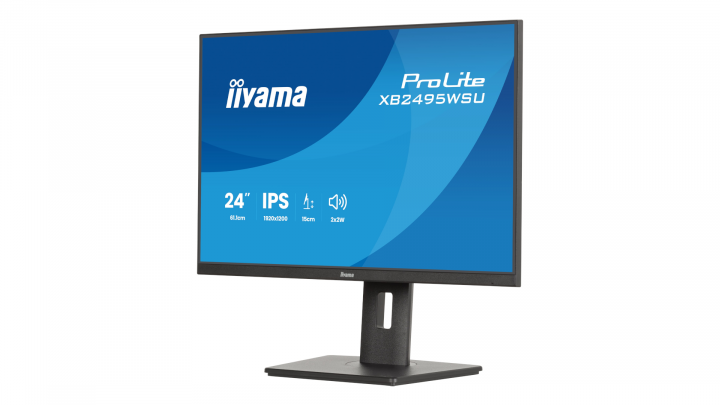 Monitor iiyama ProLite XB2495WSU-B1 24" WUXGA IPS 120Hz USB HUB 2