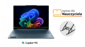 Laptop dla Nauczyciela Lenovo Yoga Slim 7 14AKP10 83JY002GPB Ryzen AI 5 340 14" WUXGA OLED 16GB 512SSD W11