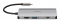 Hub USB-C D-Link - DUB-M810 - widok z tyłu