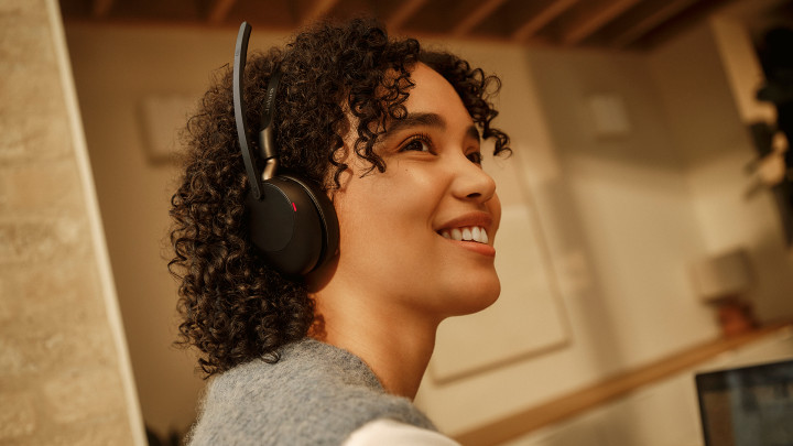 Słuchawki bezprzewodowe Jabra Evolve3 65 UC Mono Stand 5