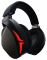 Słuchawki Asus ROG Strix Fusion 300 90YH00Z1-B8UA00 czarne - widok frontu lewej strony