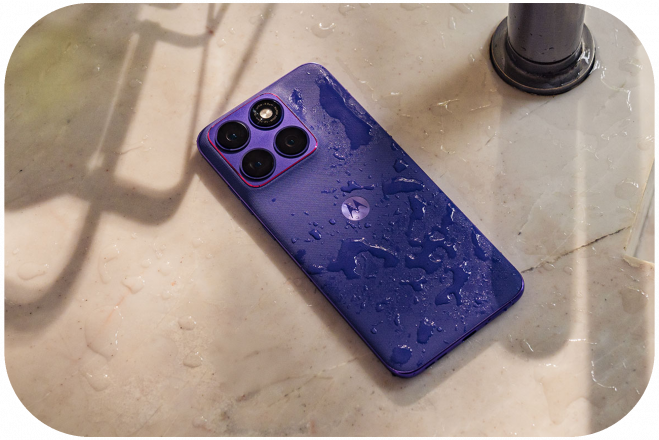 Smartfon Motorola edge 70 Fusion 5200 mAh fioletowy 6