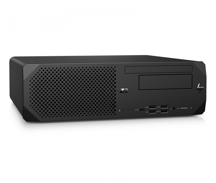 Stacja robocza HP Z2 G5 SFF - widok frontu lewej strony