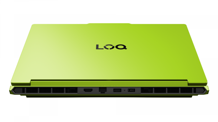 Laptop Lenovo LOQ Gen 11 15AHP11 Surge green - widok portów