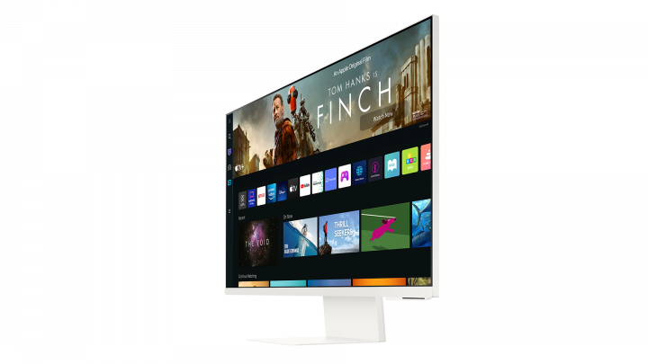 Monitor Samsung Smart M8 LS32BM801UUXEN - widok frontu prawej strony