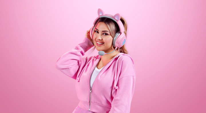 Razer Kraken Kitty Edition V2 Pro RZ04-04510200-R3M1 kwarc 3