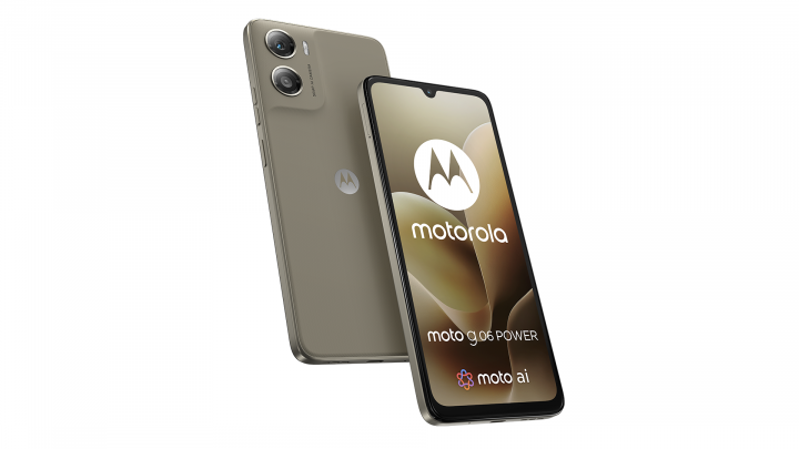 Motorola moto g06 Power beżowy 5