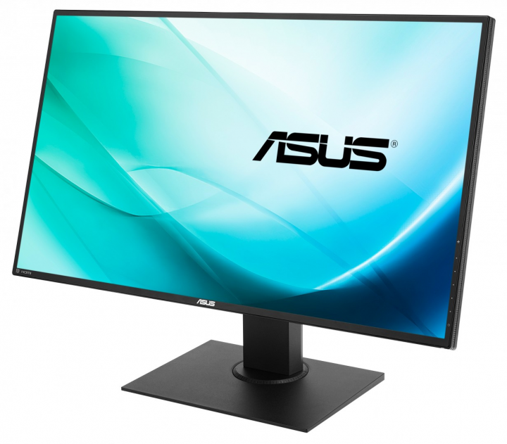 Monitor Asus PB328Q - widok frontu prawej strony
