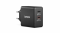 Ładowarka Lenovo 40AW065BEU Dual USB-C 65W GaN Charger Black EU