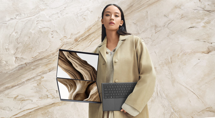 SUS Zenbook Duo UX8407AA Moher Gray 9