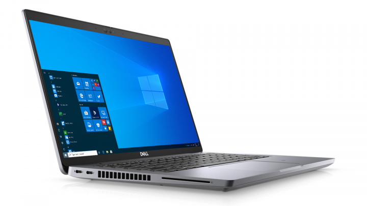 Laptop Dell Latitude 5420 szary W10P-widok frontu lewej strony