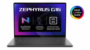 Laptop ASUS ROG Zephyrus G16 OLED GU605MY-QR058X Ultra 9 185H 16" 2,5K 240Hz 0,2ms 32GB 2000SSD RTX4090 DLSS 3 W11Pro