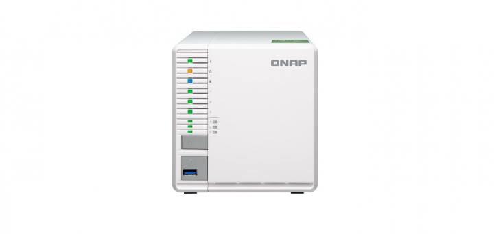 Serwer NAS QNAP TS-332X-4G - widok frontu