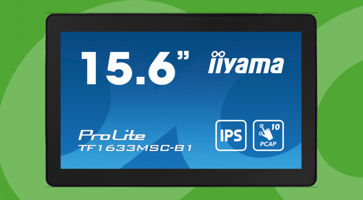 monitor iiyama ProLite TF1633MSC-B1 front
