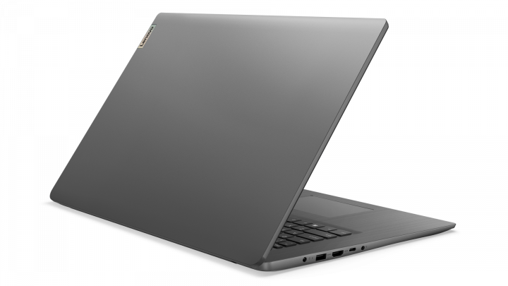 IdeaPad 3 17ADA6 Arctic Grey - widok klapy prawej strony