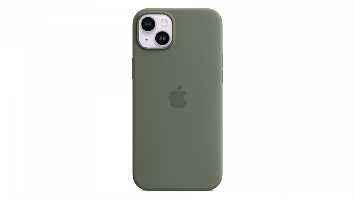 Etui Apple iPhone 14 Plus Silicone Case z MagSafe Olive MQUD3ZM/A 6